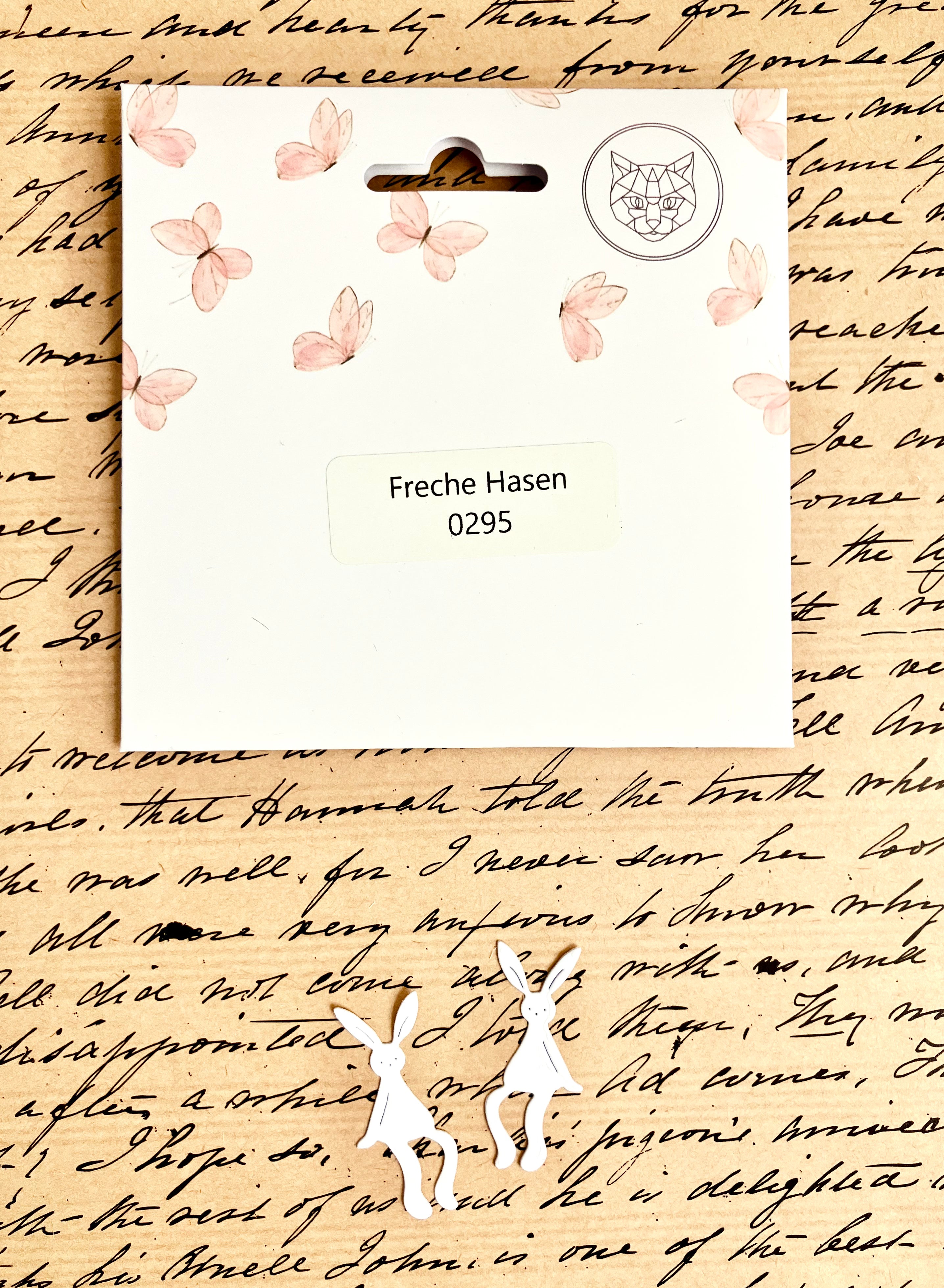 Die Set -Naughty Bunnies - Panorama Series - Charlie & Paulchen