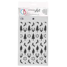 5x8 inch - Stencil Art - Deep Woods - Ciao Bella