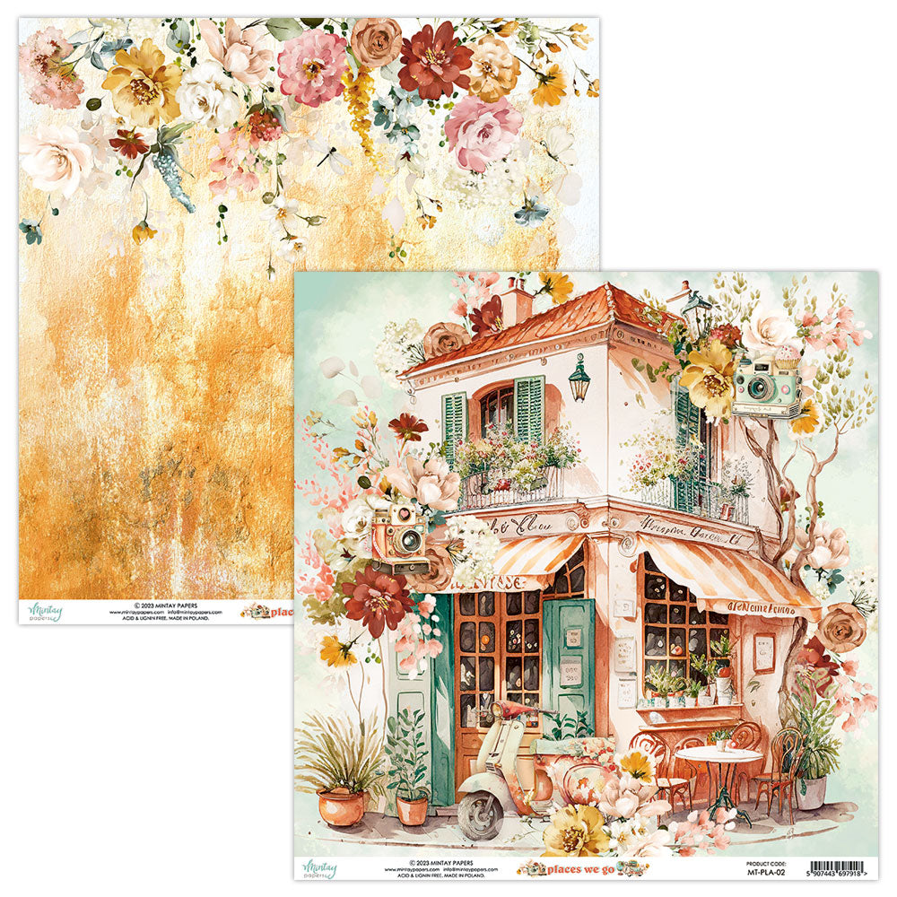 Places We Go - 6 x 6 Paper Set - Mintay Papers