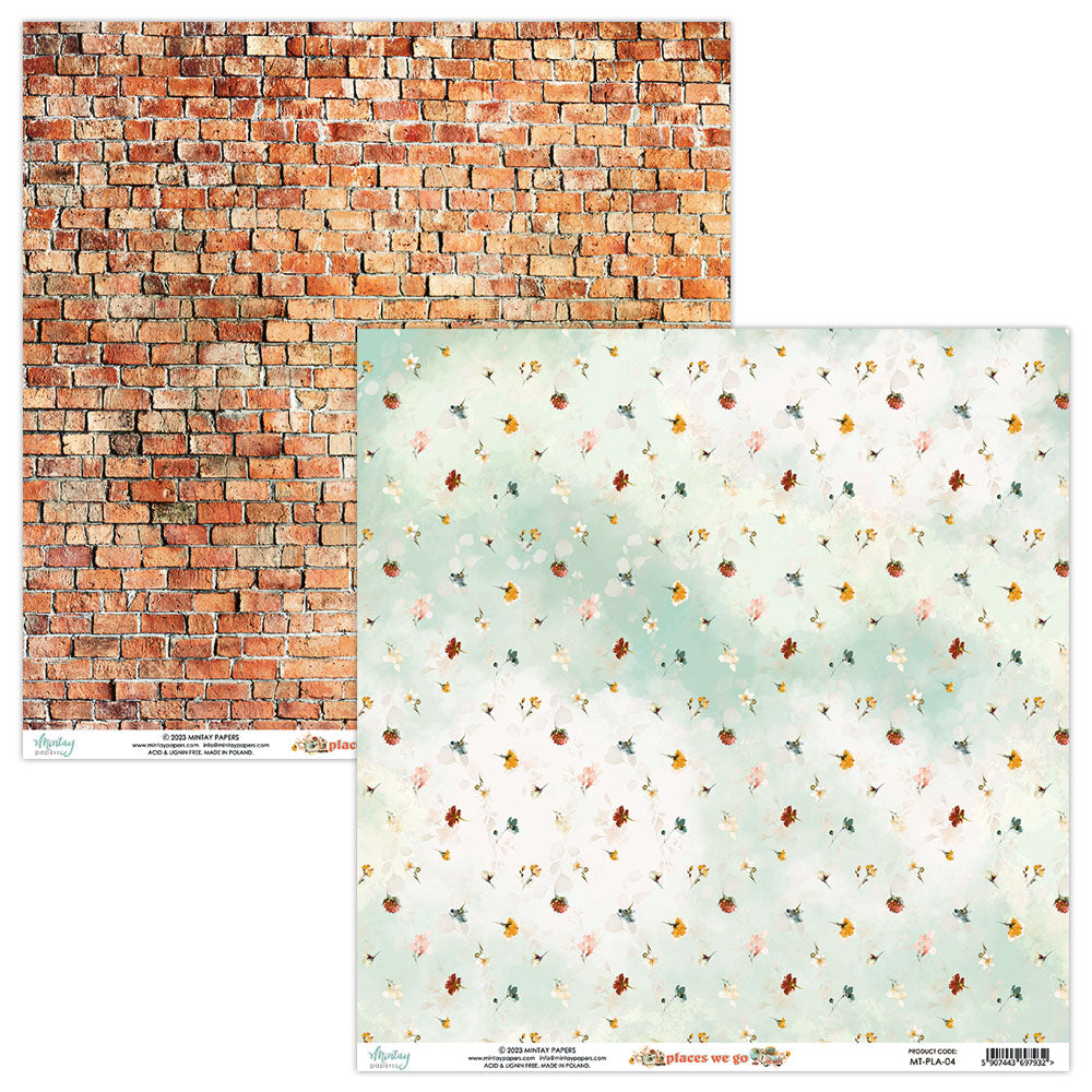 Places We Go - 12 x 12 Paper Set - Mintay Papers