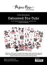 Embossed Die Cuts - Pink Halloween - Paper Rose