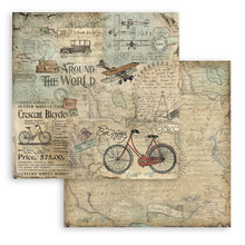 12x12 - Around The World - Double-Sided Paper Pad - Stamperia