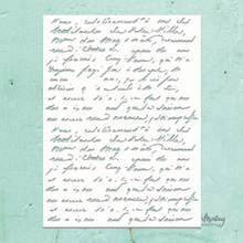 Stencil - Handwriting - Mintay Kreativa - Mintay Papers