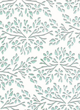 Stencil - Flowers 2 - Mintay Kreativa - Mintay Papers