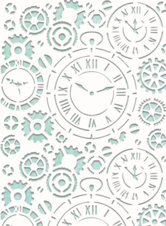 Stencil - Clocks - Mintay Kreativa - Mintay Papers