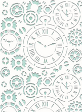 Stencil - Clocks - Mintay Kreativa - Mintay Papers