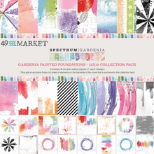 12x12 Inch - Spectrum Gardenia Painted Foundations - 49 and Market