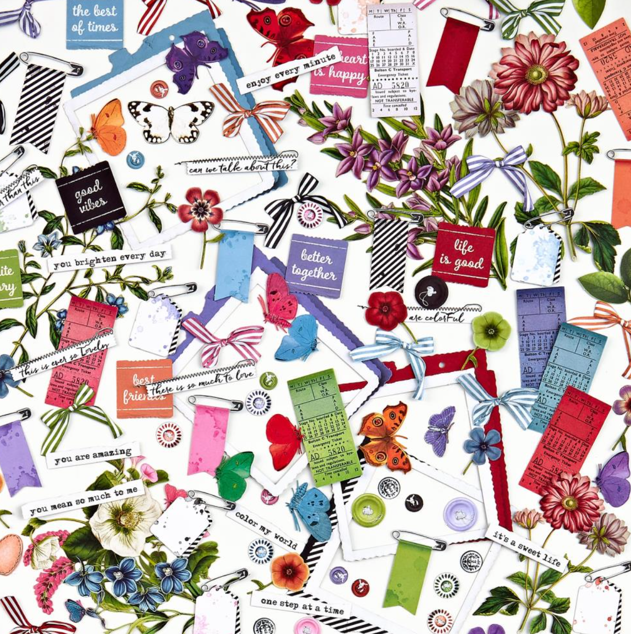 General Laser Cut Elements - Spectrum Gardenia - 49 and Market