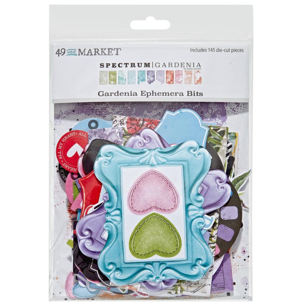 Ephemera Bits - Spectrum Gardenia - 49 and Market