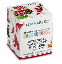 Botanical Washi Sticker Roll- Spectrum Gardenia - 49 and Market