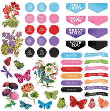 Chipboard Set - Spectrum Gardenia - 49 and Market