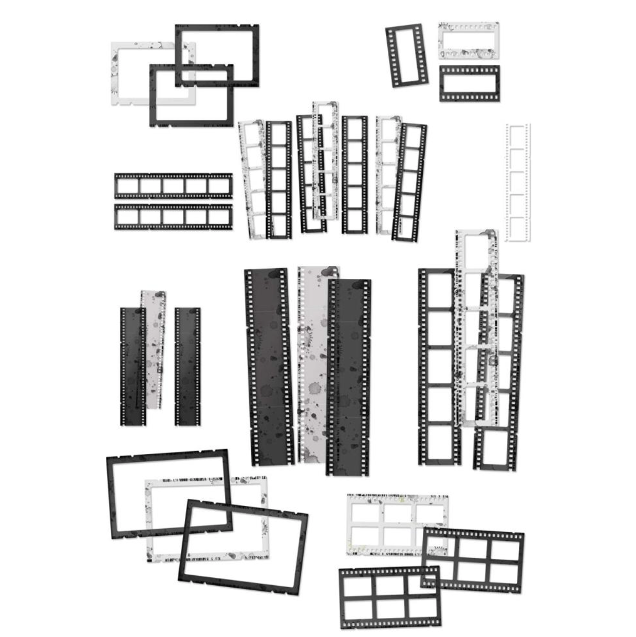 Filmstrip Frames - Spectrum Gardenia - 1 Sheet - 49 and Market