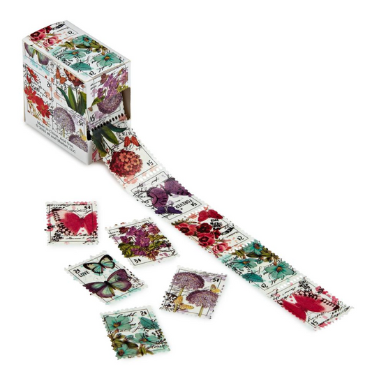Postage Stamp Washi Tape Roll - Spectrum Gardenia - 49 and Market