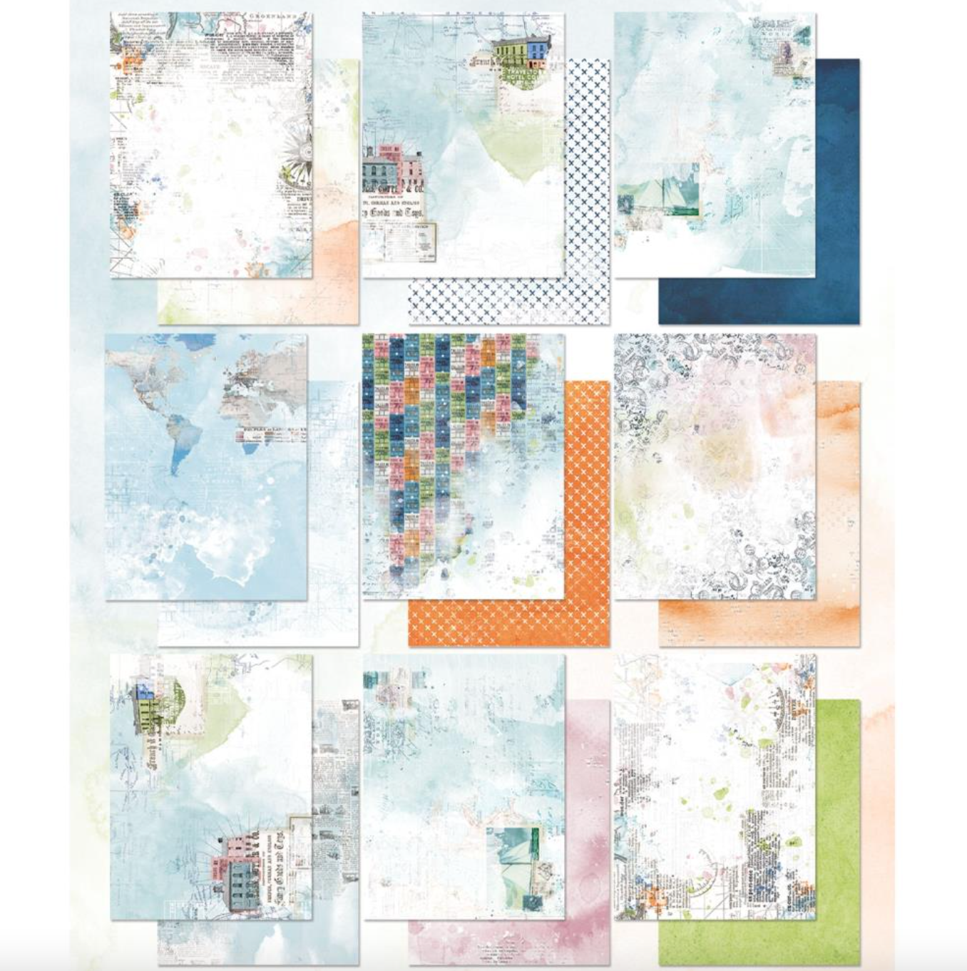 6x8 Inch - Vintage Artistry Everywhere - 49 and Market