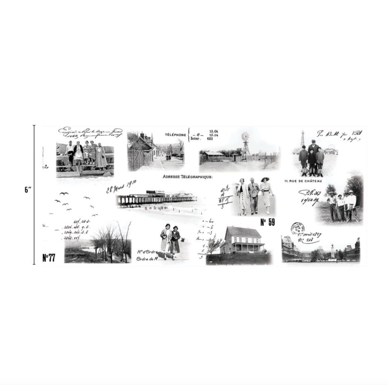 Collage Paper - Photographic - Ideaology - Tim Holtz