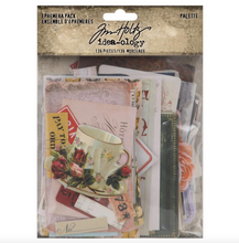 Palette - Ephemera Pack 136 pcs - Tim Holtz - Ideaology