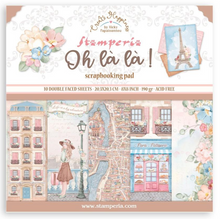 8x8 - Oh La La - Double Sided Paper Pad - Stamperia