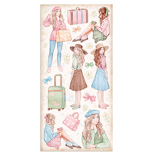 6x12 Inch - Collectables - Oh La La - Double Sided Paper Pad - Stamperia