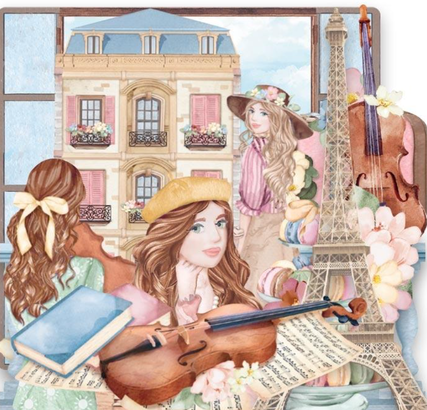 Die Cuts - Oh La La - Stamperia