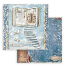 8x8 - Vintage Library - Double-Sided Paper Pad - Stamperia