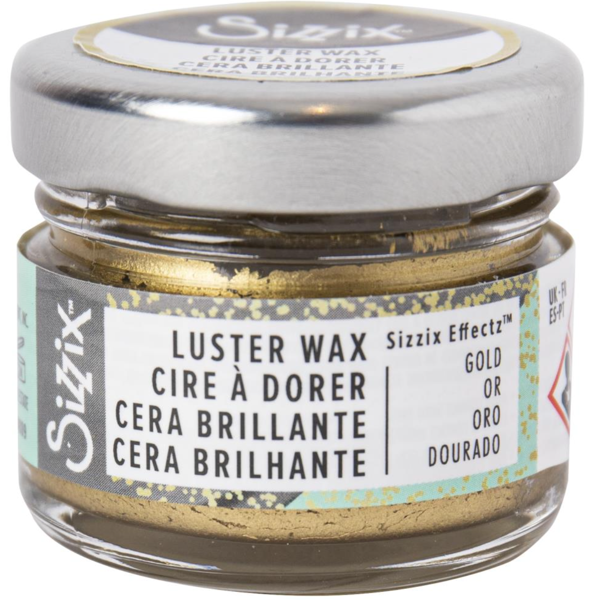 Sizzix - Effectz Luster Wax - Gold - 20ml