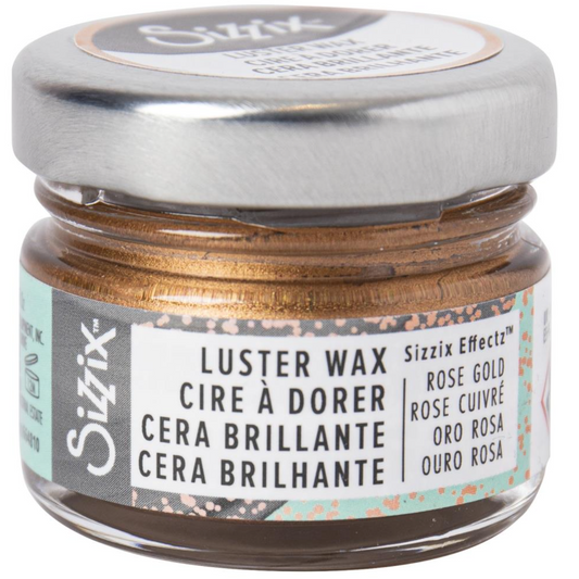 Sizzix - Effectz Luster Wax - Rose Gold - 20ml