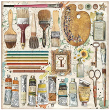 12x12 - Ateliers Des Arts - Double-Sided Paper Pad - Stamperia