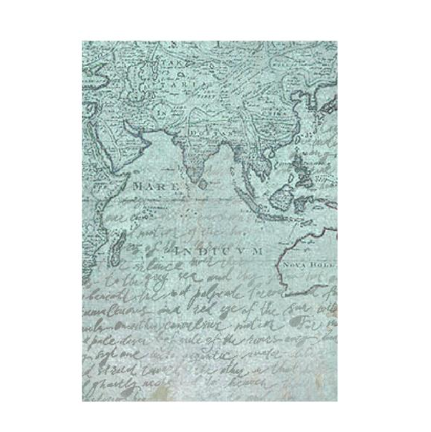 Around the World - Assorted Rice Paper Backgrounds A6 8/Sheets - Stamperia