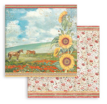8x8 - Sunflower Art - Double-Sided Paper Pad - Stamperia
