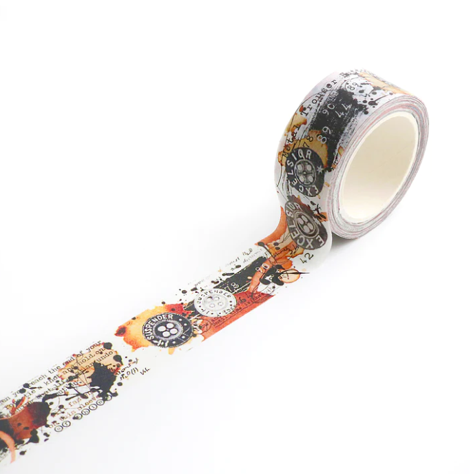 Aall and Create - Washi Tape - Fasteners - #13 - Bipasha BK