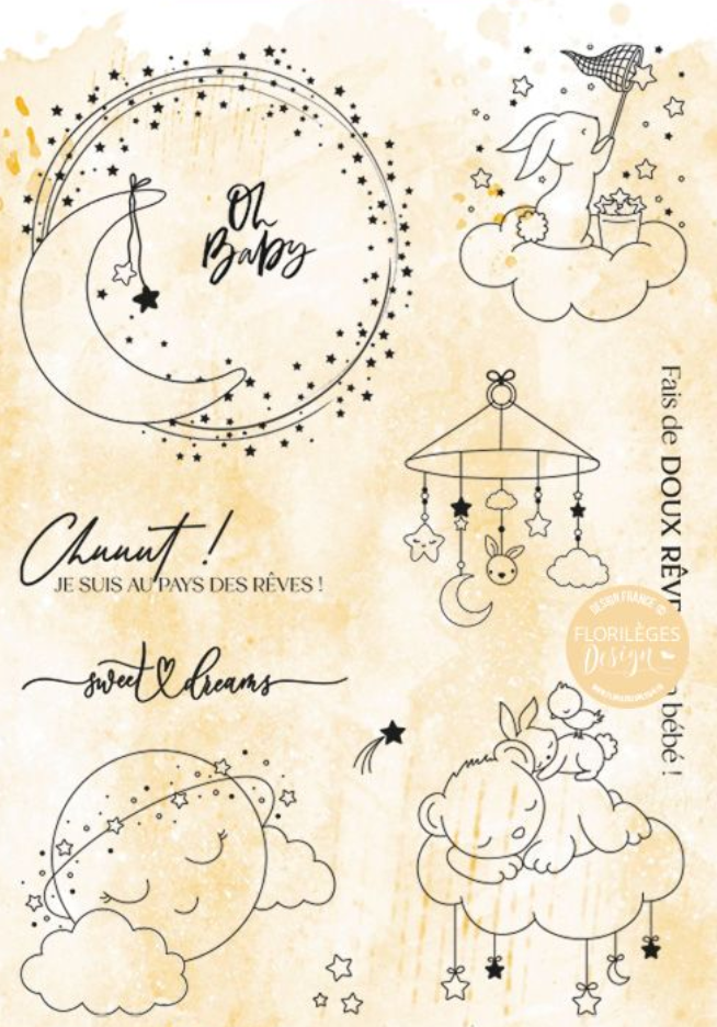 A6 - Clear Stamps - Dreamland - Florilèges Design