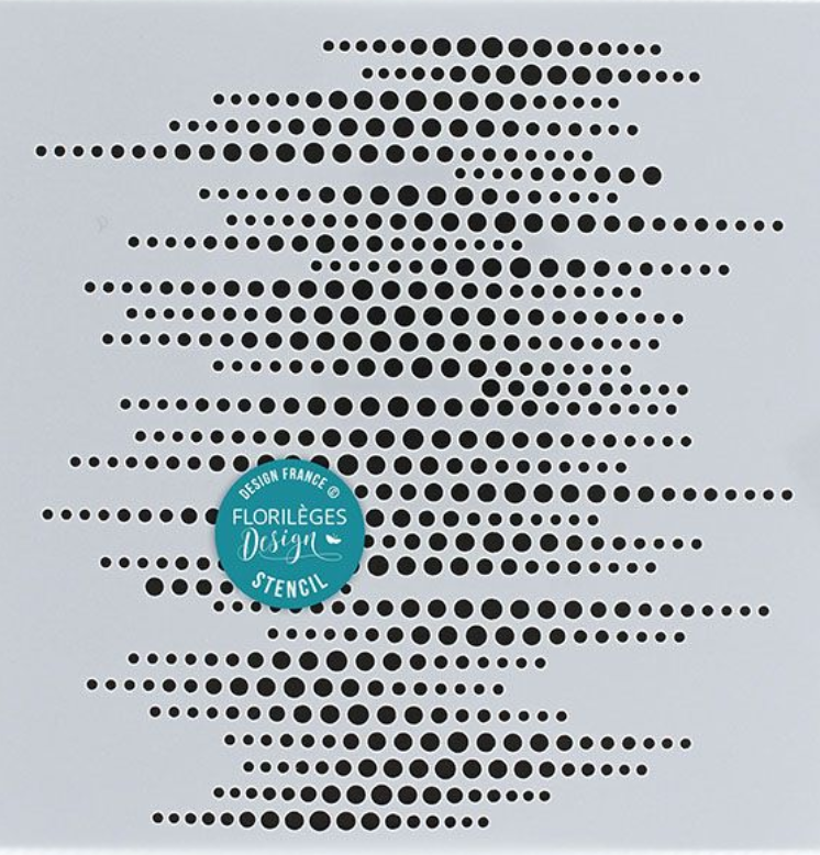 Dots Lines - Stencil - Florilèges Design