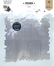 Fishnet - Stencil - Florilèges Design