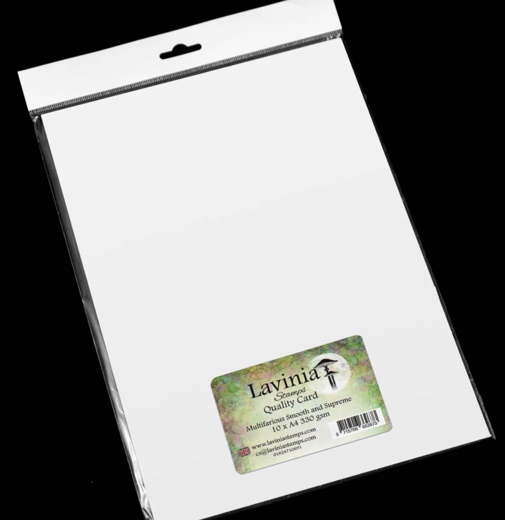 Multifarious Card - A4 - White 10 Sheets - 350 gsm