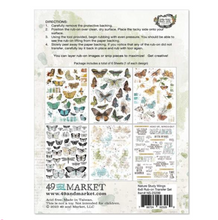 Rub-Ons - Wings - 6x8 - 6/Sheets - Nature Study - 49 and Market