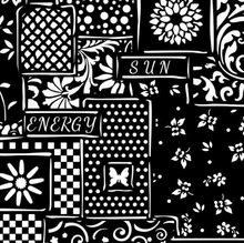 Stencil 7x7 - Sunflower Art Patchwork - Stamperia