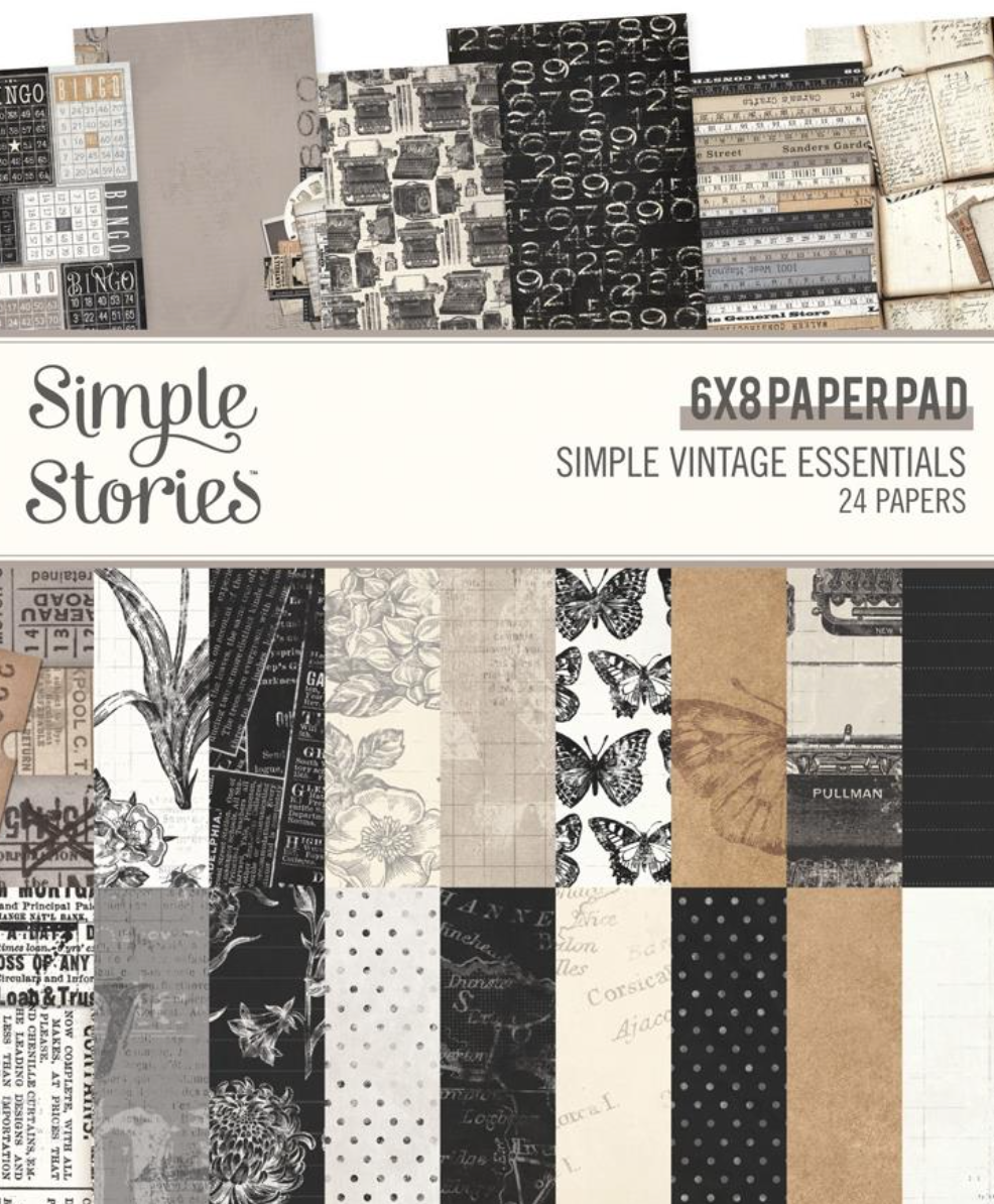 Paper Simplistic Simple Vintage Essentials - Paper Kit - 6x8 - Simple Stories