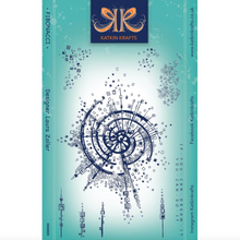 6x8 - Clear Stamp Set - Fibonacci - Designer Katkin Krafts - Creative Expressions