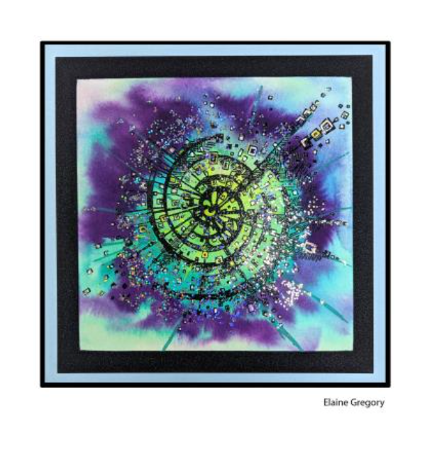 6x8 - Clear Stamp Set - Fibonacci - Designer Katkin Krafts - Creative Expressions