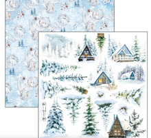 6X6 - Fussy Cut Pad - Winter Journey - Ciao Bella