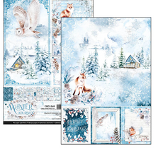 A4 - Creative Pad 9/Pkg - Winter Journey - Ciao Bella
