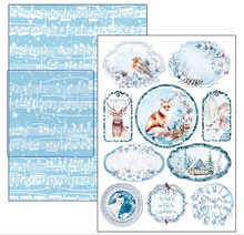 A4 - Creative Pad 9/Pkg - Winter Journey - Ciao Bella