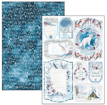A4 - Creative Pad 9/Pkg - Winter Journey - Ciao Bella