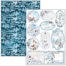 A4 - Creative Pad 9/Pkg - Winter Journey - Ciao Bella