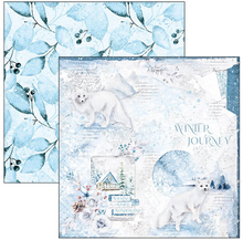 12x12 - Paper Pad 12/Pkg - Winter Journey - Ciao Bella