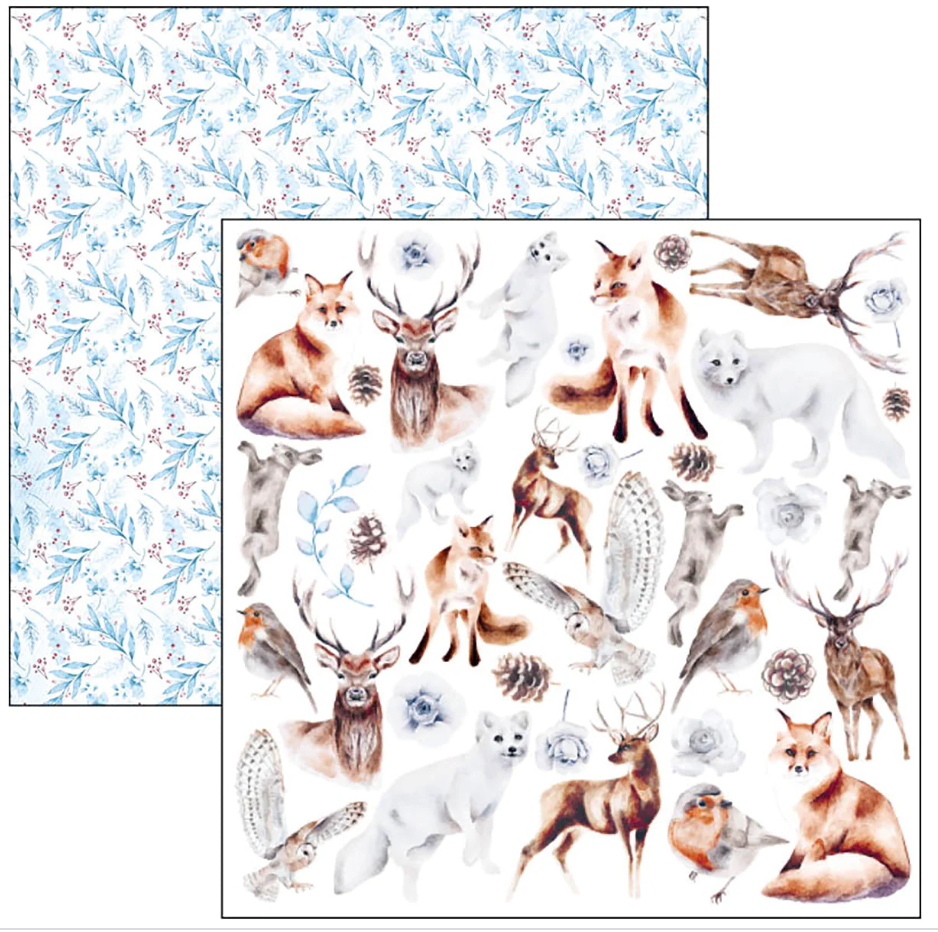 12x12 - Paper Pad 12/Pkg - Winter Journey - Ciao Bella