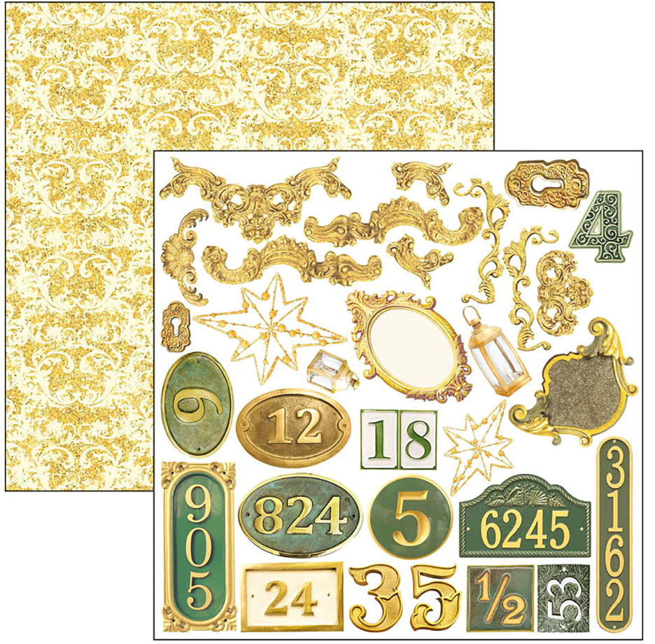 6X6 - Fussy Cut Pad - Sparkling Christmas - Ciao Bella