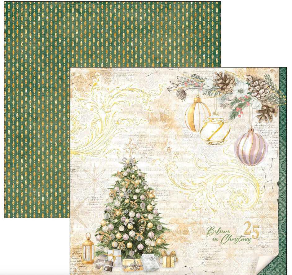 12x12 - Paper Pad 12/Pkg - Sparkling Christmas - Ciao Bella