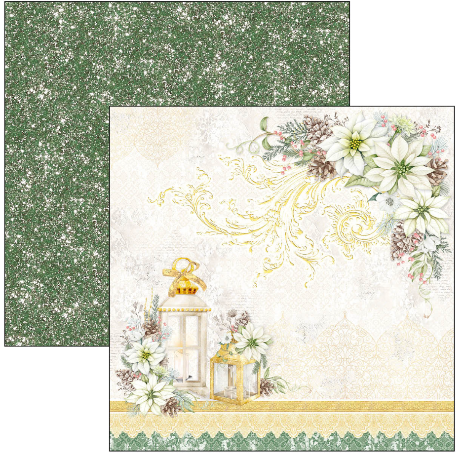 12x12 - Paper Pad 12/Pkg - Sparkling Christmas - Ciao Bella