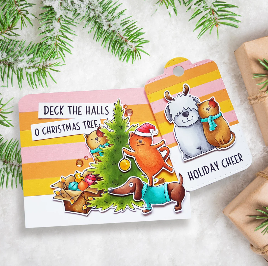 6x8 - Clear Stamp Set -Jane's Doodles - O Christmas Tree - Creative Expressions